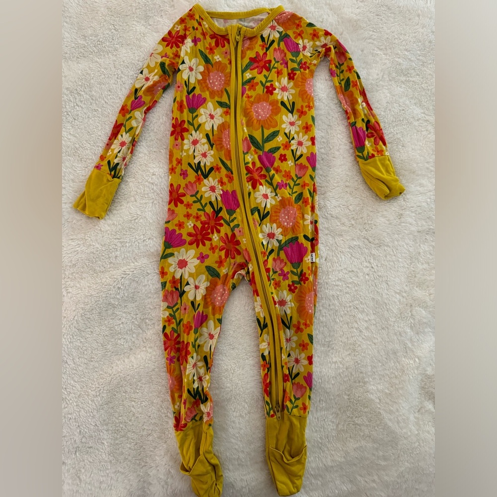 Little Sleepies zippy- sunny garden Sz. 12-18 months